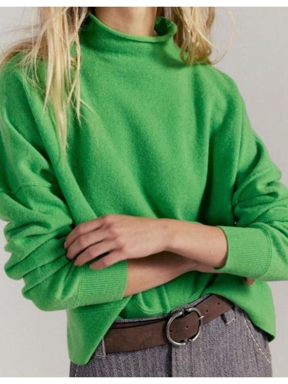 NWOT condition Free People Ambrose Cashmere Sweater size Small